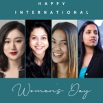 Photo Collage Inspirational Women’s Day Poster 4 female start-up founders - IWD