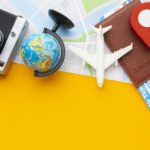 top-view-tourist-items-arrangement top-view-tourist-items-arrangement